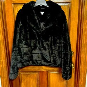 Faux Fur like new jacket